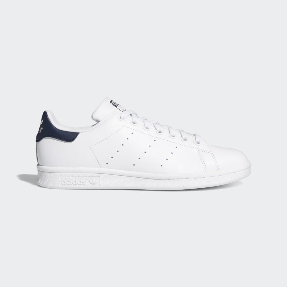 Adidas Women's Stan Smith Originals Shoes White/Navy Ireland S81020